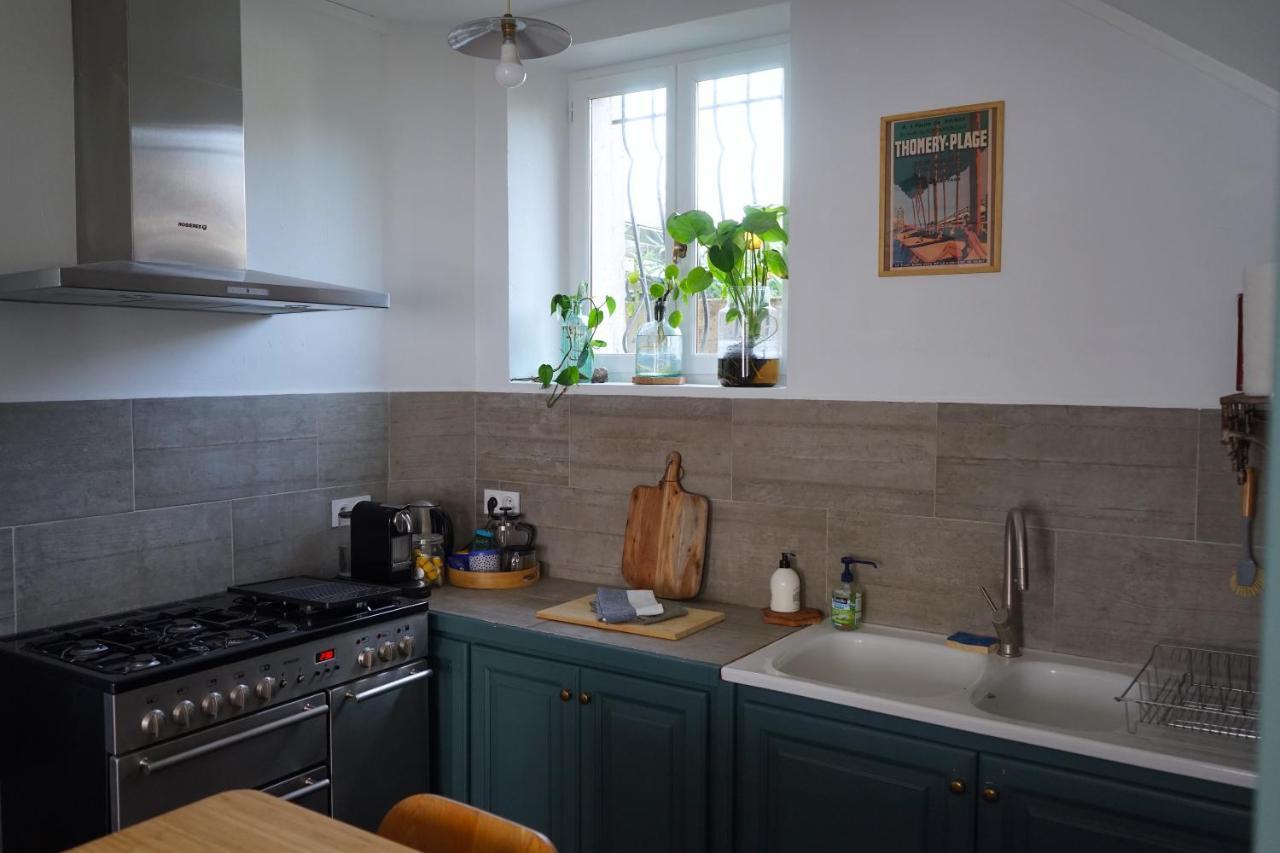La Bycoque, Maison 2 Chambres Au Calme Thomery エクステリア 写真